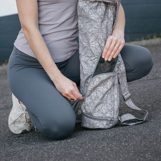 Cotton Yoga Mat Bag Bodhi Asana Bag 70 Beige