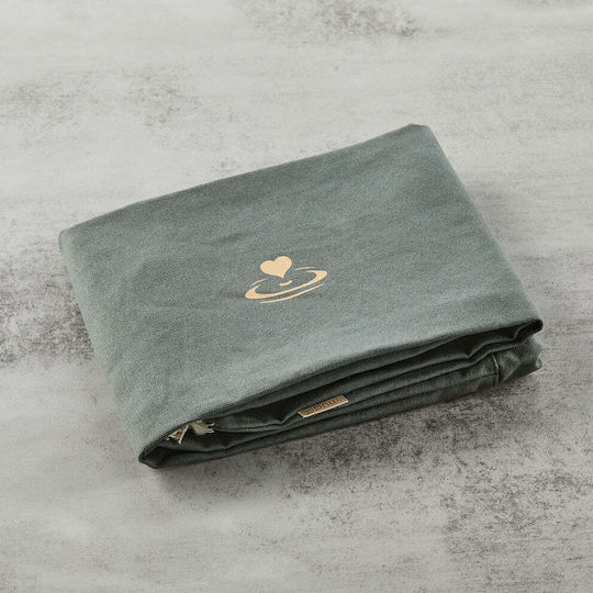 Geantă Din Bumbac Pentru Saltea De Yoga Bej