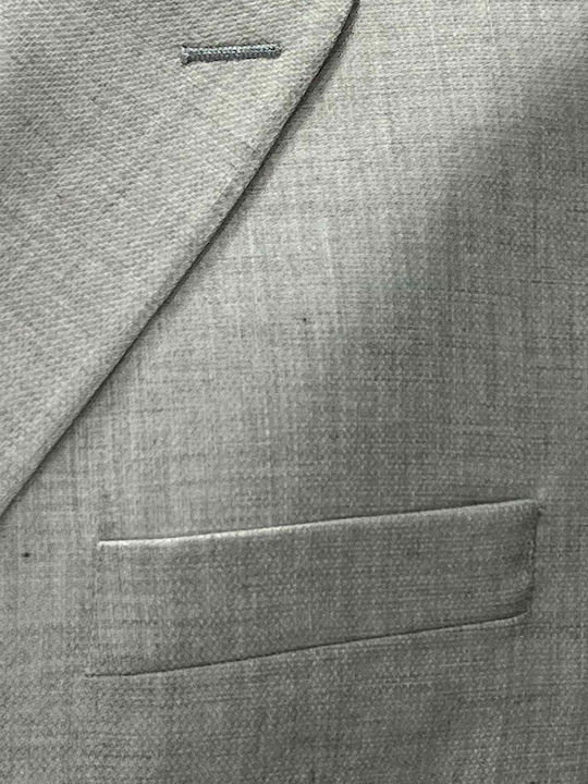Лятно мъжко булчинско костюм Grey