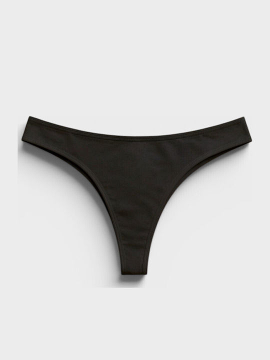 Γυναικεία String 3Pack χωρίς Ραφές Λευκό-μαύρο-μπεζ