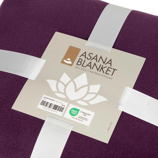 Bodhi Pătură De Yoga Asana Violetă