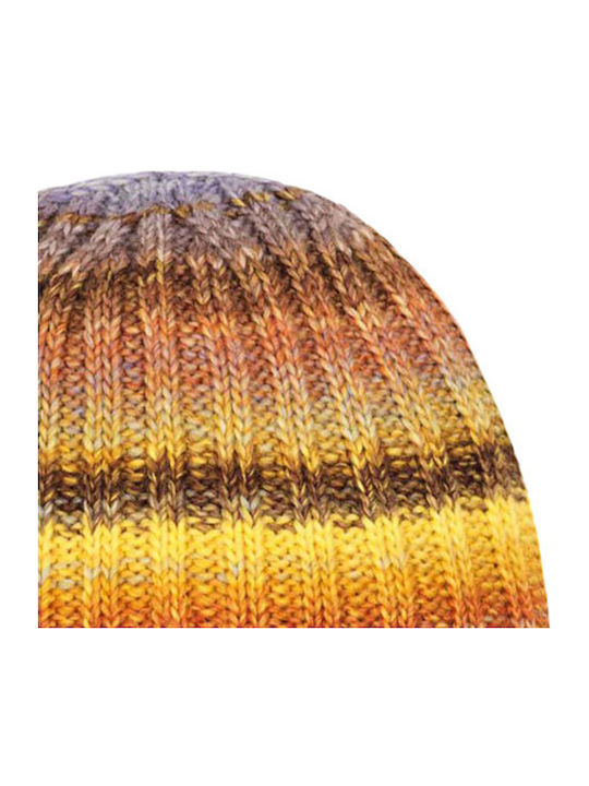 Unisex Beanie Strickmütze in Gelber Farbe
