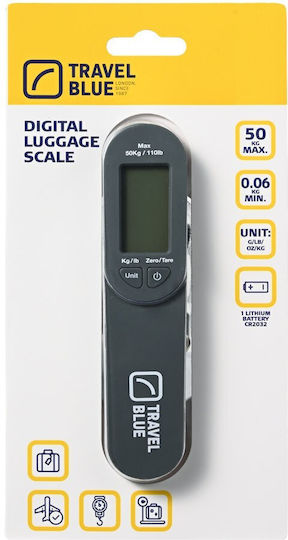Travel Blue Luggage Scale Brown