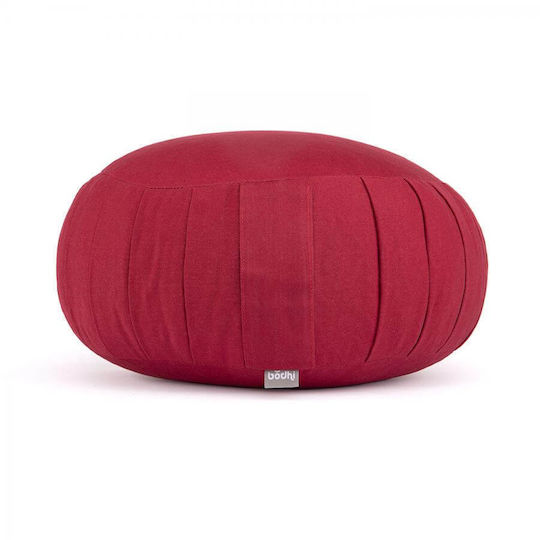 Bodhi Zafu Eco Meditation Cushion Burgundy