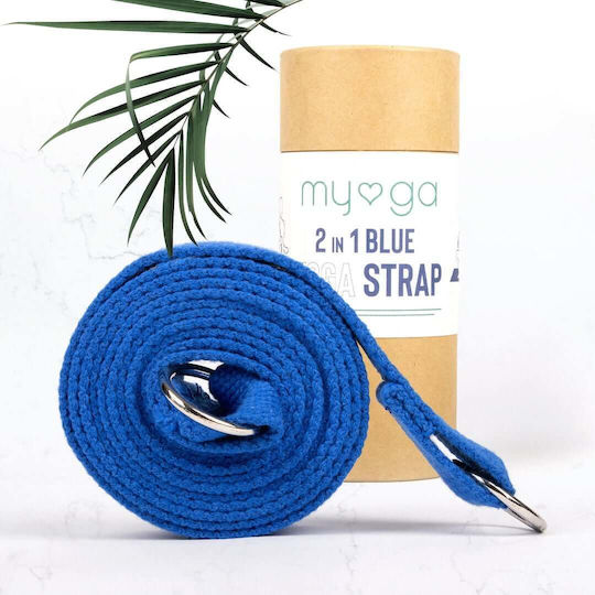 Myga 2 In 1 Yoga-Gürtel Blau