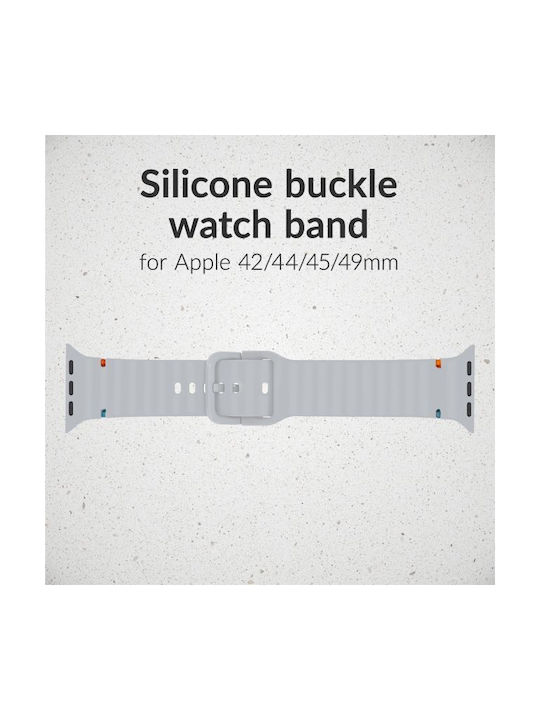 Mobilize Tragbare Bänder Silikons Grau (Apple Watch Series 42/44/45/49 Mm)