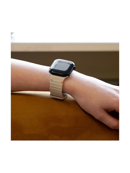 Mobilize Силиконова каишка Оранжева (Apple Watch Series 42/44/45/49 мм)