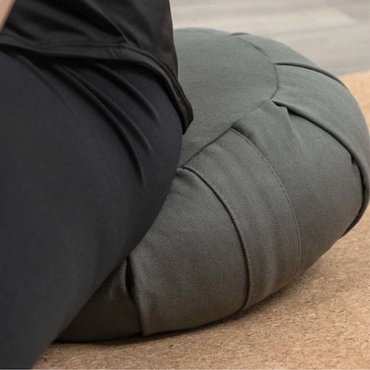 Zafu Meditation Cushion Myga Gray