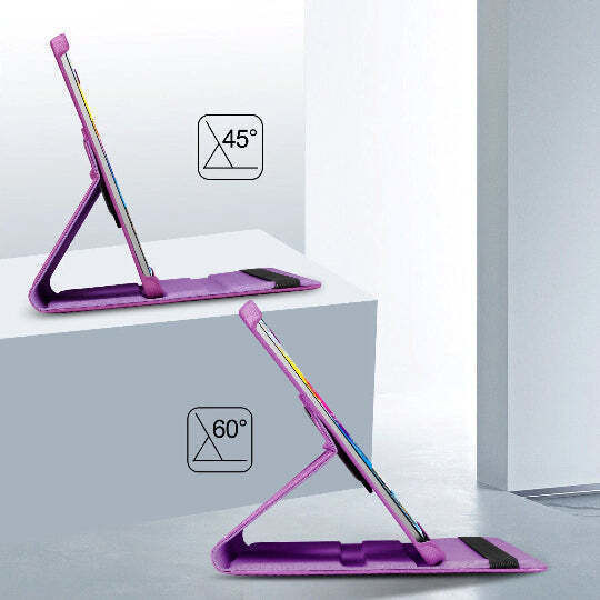 Флип Капак Въртящ Се Лилав (Ipad A16 11th Gen, Ipad 10.9" 10th Gen)