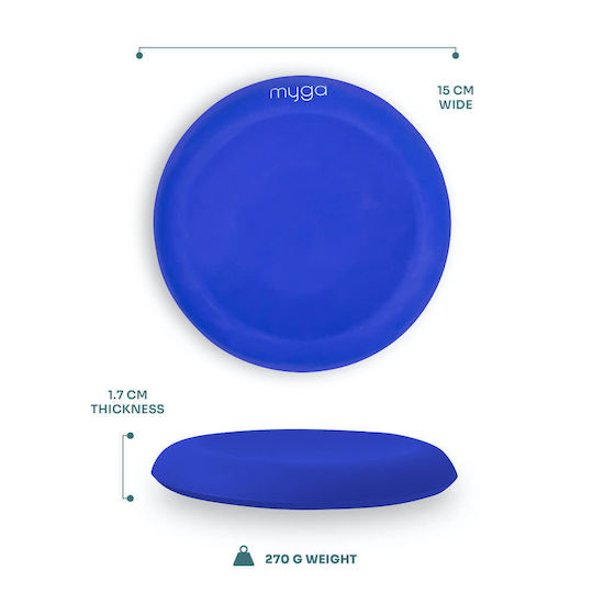 Myga Saltele Gel Yoga Albastre