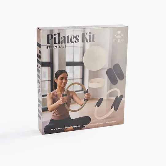 Set Esențial Kit Pilates Bej