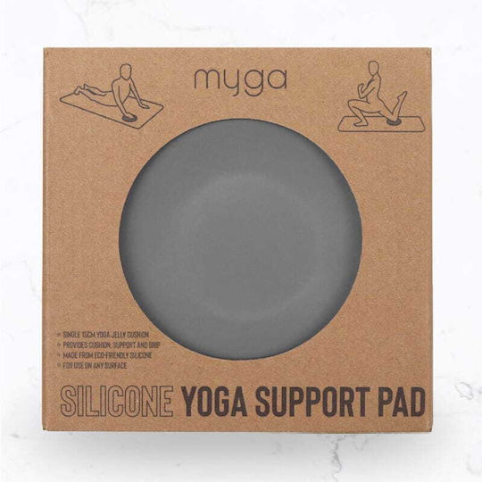 Myga Gel Yoga Mat Support Pad Gray
