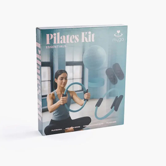 Myga Pilates Kit Essentials Set Türkis