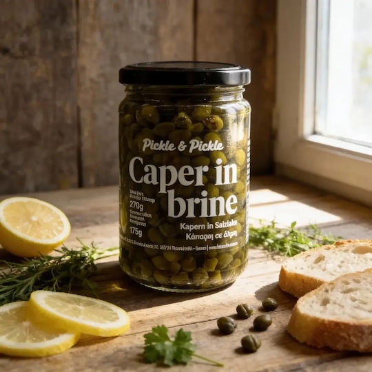 Capers In Brine 270g Pickle & Pickle