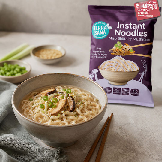 Terrasana Instant Nudeln Miso Shitake Pilze 90g 18929