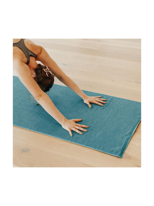Bodhi Yoga Fitnesshandtuch mit Griff 183 x 61 cm – Anthrazit
