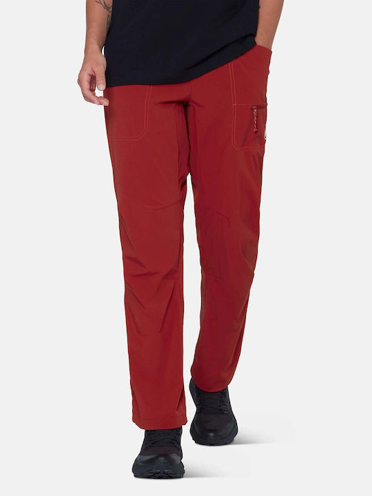 Mammut Damen Lang Bergsteigerhose Rot