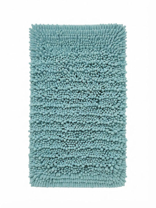 Non-Slip Bath Mat Bubble Walk 100-1780-2 Petrol Blue 60x90cm