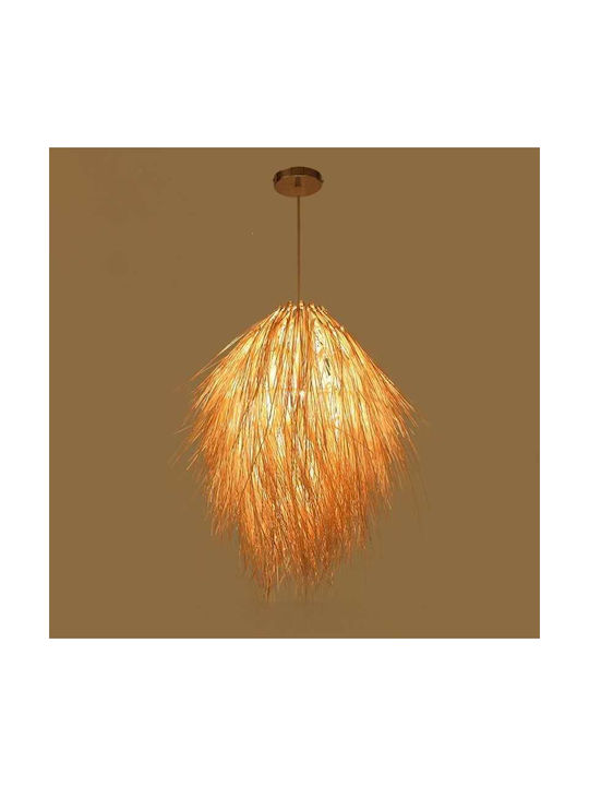 Boho Pendant Light with E27 Socket 55x35cm