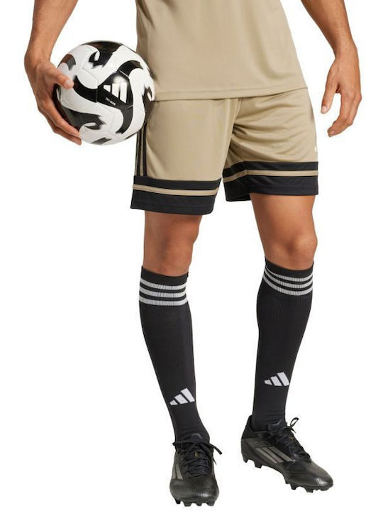 Adidas Squadra 25 M Jp3403 Pantaloni Scurți Bej Crem Negru