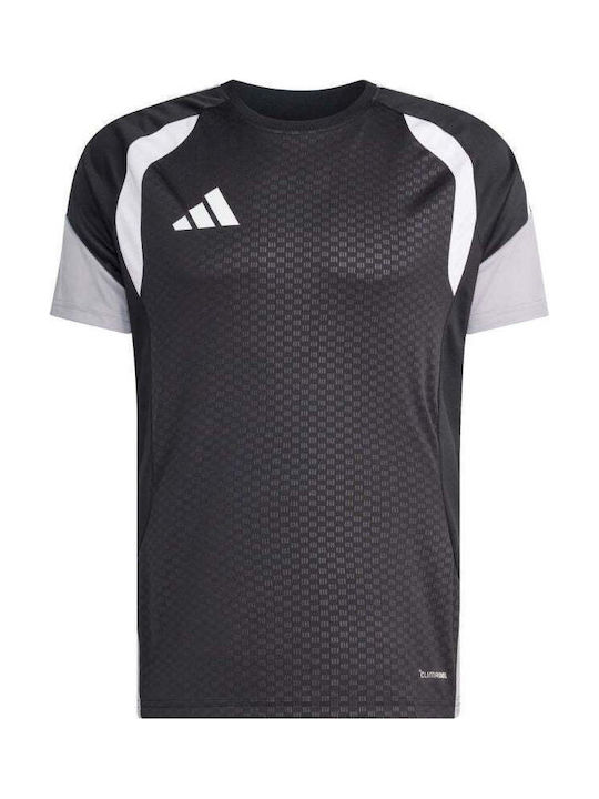 Herren Adidas Tiro 26 Wettkampf Trainingsshirt Schwarz Grau Weiß Jx4254 Weiß