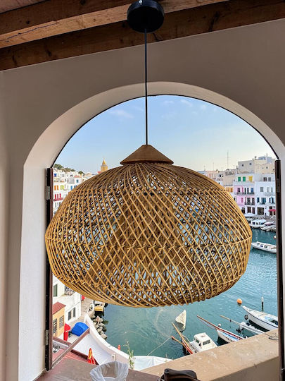 Epiplo-Fos Κρεμαστό Φωτιστικό Boho με Ντουί E27 50x50x40εκ.