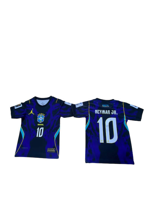 Kids Brazil National Team Jersey Set Shorts Neymar Jr Br55327-10 Kids Brazil National Team Jersey Set Shorts Neymar Jr Br55327-10