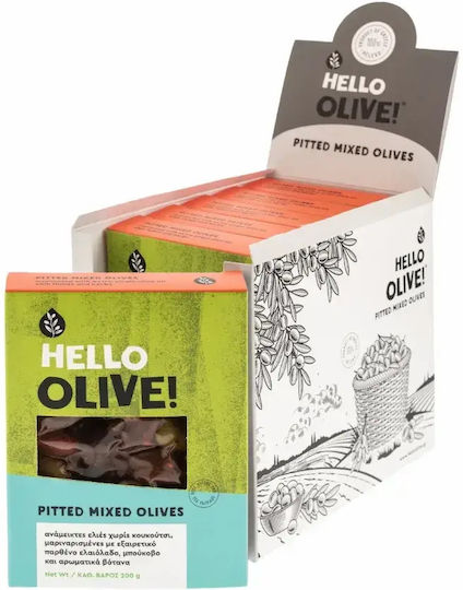 Hello Olive Маслини Смесени Оливи 200gr