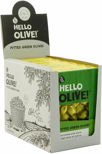 Hello Olive Зелени маслини без костилки 200гр