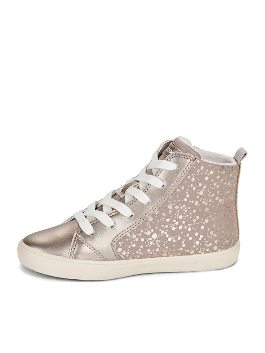 J Gisli Kids Sneakers High Anatomic Gold