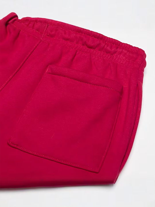 Kids Sweatpants Red Essentials
