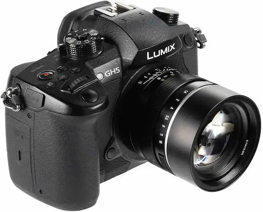 7artisans Crop Camera Lens MF 50mm f/1.2 M43 Macro Black