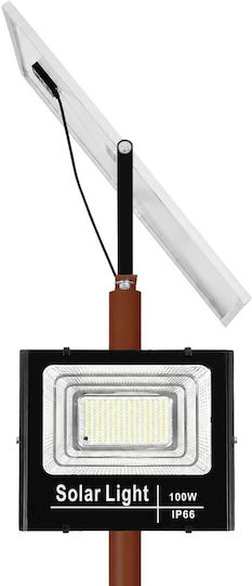 Globostar Helios-280 Glb-000-0005 Metal Galvanized Lighting Pole Solar Outdoor Spotlight RAL 8004 Corten Brown Matte W35 × D25 × H280cm Glb-000-0005