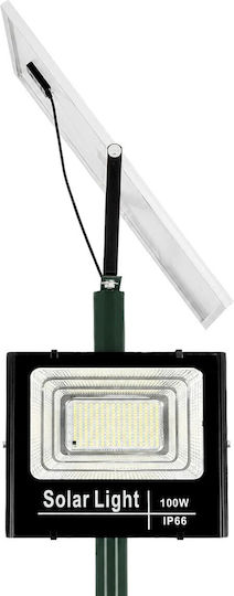 Globostar Helios-280 Glb-000-0006 Metal Galvanized Lighting Pole Solar Outdoor Floodlight RAL 6009 Cypress Matte M35 × W25 × H280cm Glb-000-0006