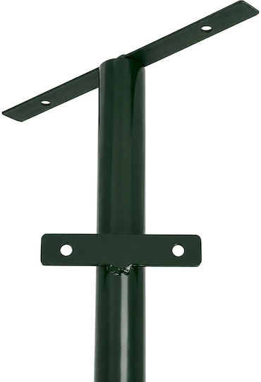 Globostar Helios-280 Glb-000-0006 Metal Galvanized Lighting Pole Solar Outdoor Floodlight RAL 6009 Cypress Matte M35 × W25 × H280cm Glb-000-0006