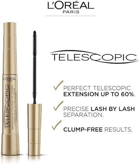 L'Oreal Paris Telescopic Mascara Black 8ml