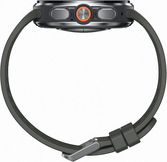Samsung Galaxy Watch Ultra 2 Titanium 47mm Waterproof with eSIM and Heart Rate Monitor (Titanium Silver)