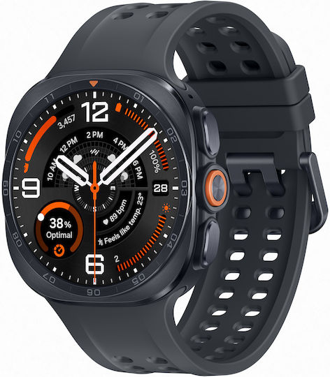 Samsung Galaxy Watch Ultra 2 Titanium 47mm Waterproof with eSIM and Heart Rate Monitor (Titanium Grey)