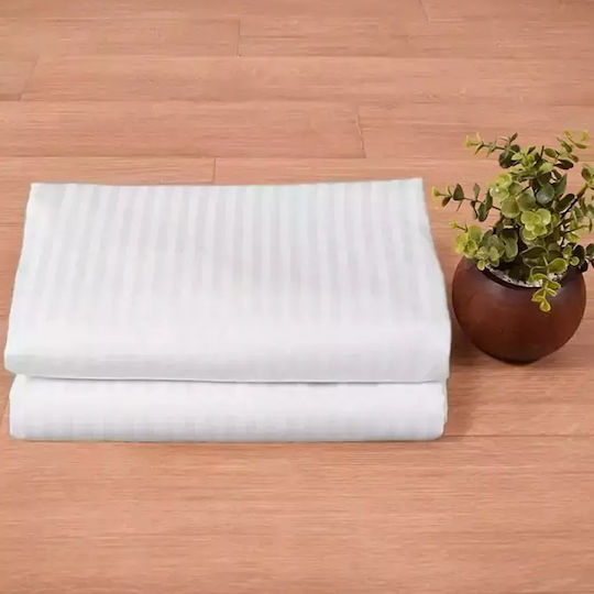 Cotton Linen Хотелска Завивка На Райета 160x240см 10 Бройки