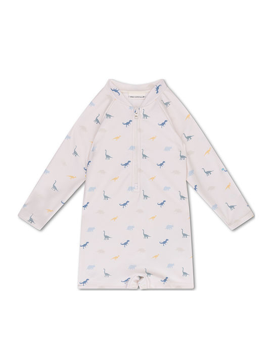 Swim Essentials Kinder Badebekleidung Einteilig Mit Langen Ärmeln Dino