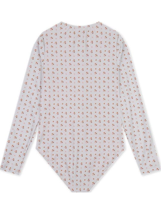 Swim Essentials Παιδικό Μαγιό Ολόσωμο με Μακρύ Μανίκι Cozy Hearts