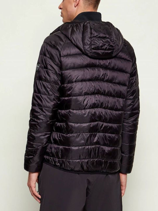 Emporio Armani 7M000472-AF13890-UC001 Men's Ski & Snowboard Jacket Black