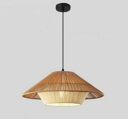 Deckenleuchte Boho Raster mit E27 Lampenbirnensockel
