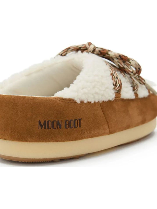 Pantofi Mules Dama Flat Maro Culoare Full Face