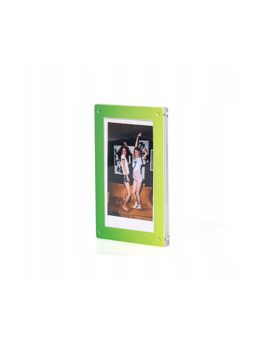 Loveinstant Plastic Photo Frame With Green Frame