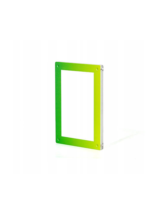 Loveinstant Plastic Photo Frame With Green Frame