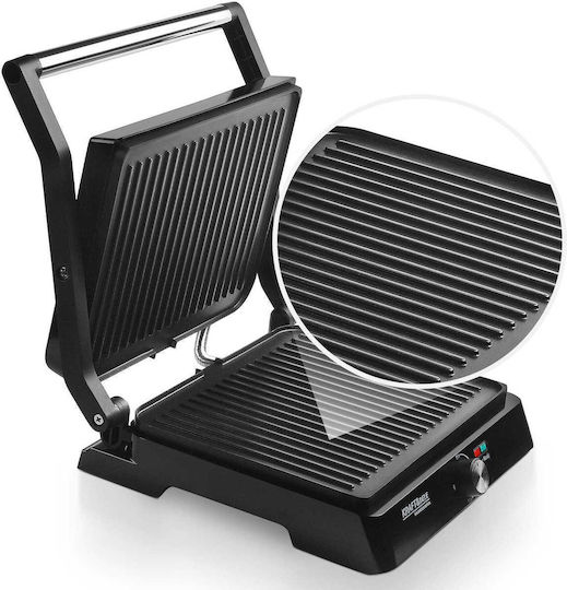 Kraft & Dele Сандвич мейкър Грил 2400W Сив