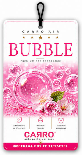 Carro 242914 Hanging Car Air Freshener Manny Aroma Bubblegum Scent