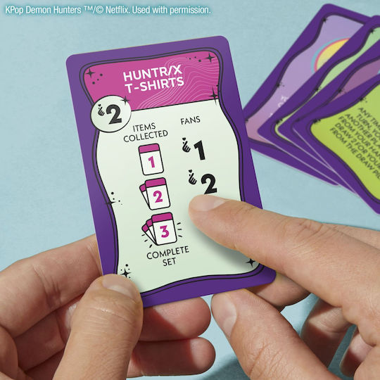 Επιτραπέζιο Παιχνίδι Monopoly Deal Hunters Of Demons K Pop για 2-5 Παίκτες 8+ Ετών G4498 (EN) Hasbro