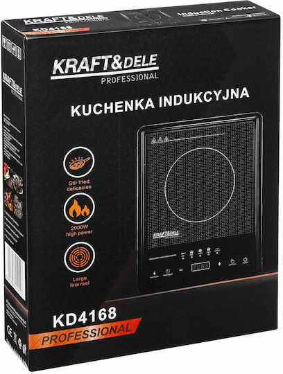 Kraft & Dele Επιτραπέζια Εστία Επαγωγική Μονή